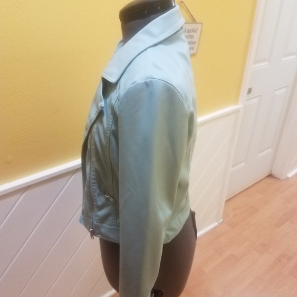 Girls Junior leather jacket - Picture 3 of 3